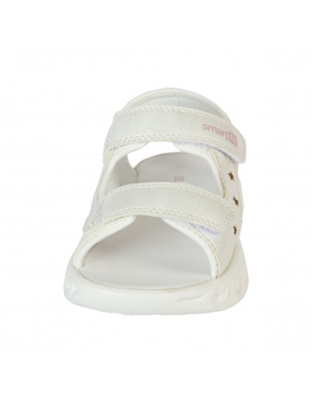 Sandalias con diseño de corazones para niña pequeña
