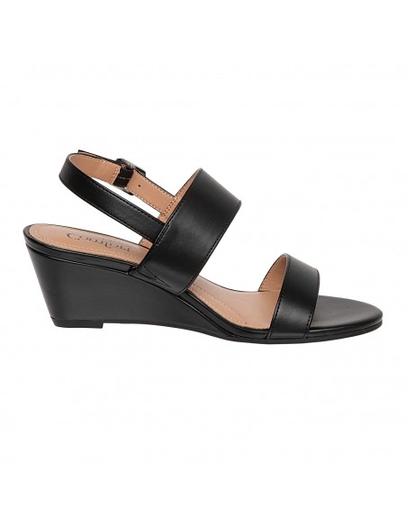 Sandalias Petunia con taco tipo cuña para mujer