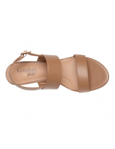 Sandalias Petunia con taco tipo cuña para mujer