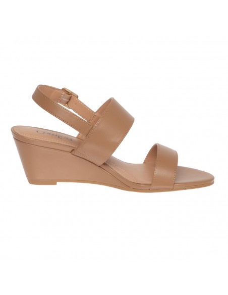 Sandalias Petunia con taco tipo cuña para mujer