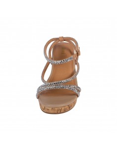 Sandalias Delaney con taco tipo cuña para mujer 2