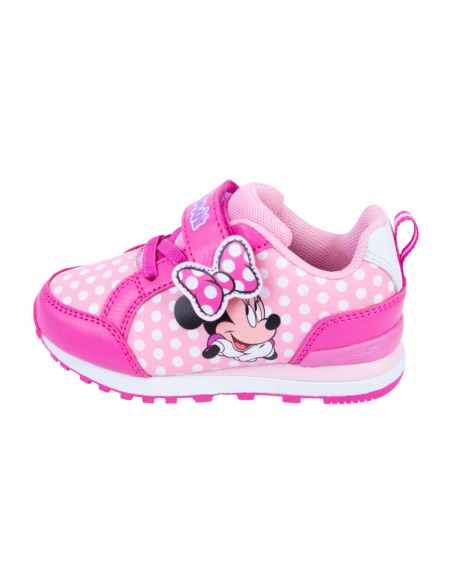 Zapatos casuales con diseño de Minnie para niña pequeña