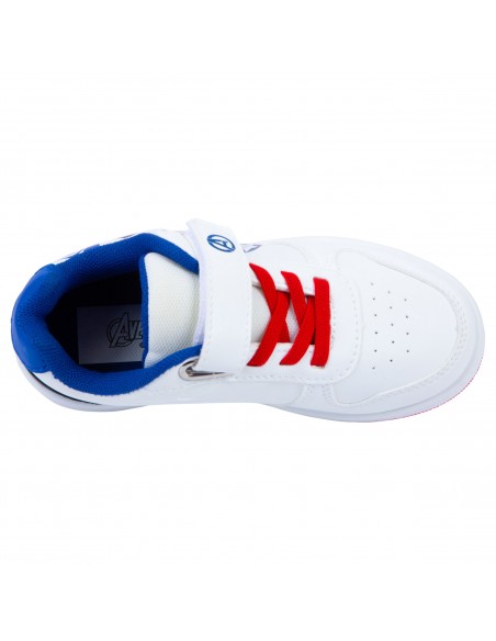 Zapatos casuales con diseño de Capitán América para niño pequeño
