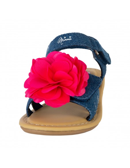 Sandalias con diseño de Minnie para niña pequeña