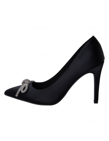Zapatos de vestir Satin Partie Stone lazo para mujer