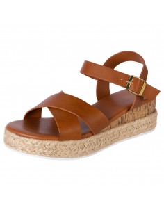 Sandalias Frolic con taco tipo cuña para mujer
