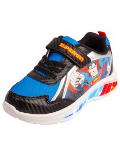 Zapatos deportivos con diseño de Superman para niño pequeño