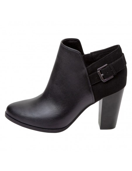 Botines con Tacon Stacey Buckle para mujer