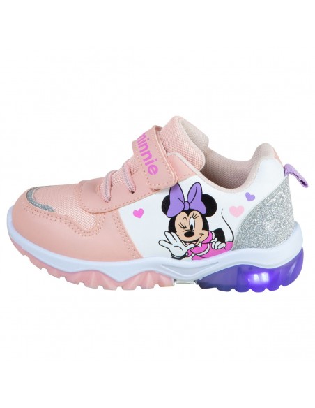 Zapatos casuales con diseño de Minnie para niña pequeña