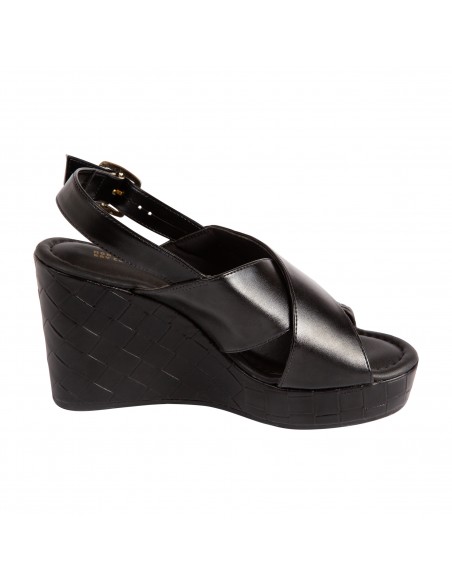 Sandalias con taco tipo cuña Francesca para mujer