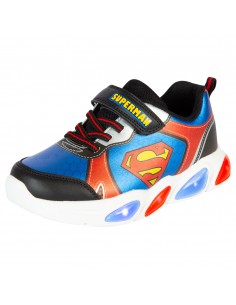 Zapatos deportivos con diseño de Superman para niño pequeño