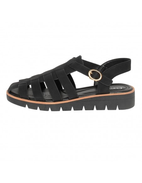 Sandalias Maybel con taco tipo cuña para mujer