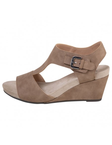 Sandalias Vanna con taco tipo cuña para mujer