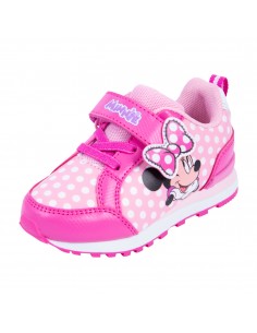 Zapatos casuales con diseño de Minnie para niña pequeña